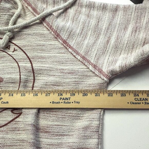 MV SPORTS Hoodie Mauve And White Streak Morro Bay Graphic - Picture 4 of 7